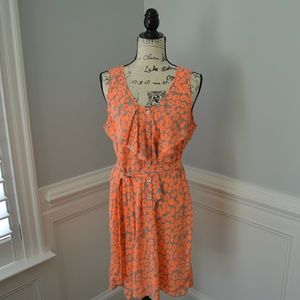 Yoana Baraschi Highlighter Orange Dress L EUC